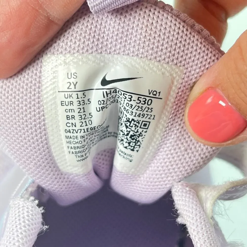 Nike Cosmic Runner Beyond Pink Hook & Loop Running Shoes IH4053-530 Youth Sz 2Y